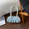 Shuai Mijia 2026 Nova Bolsa Boston Bowling de Renda Estilo Coreano de Nicho Grande Capacidade para o Dia a Dia Bolsinha de Ombro