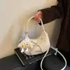 Bolso Pequeño de Moda para Mujer, Transfronterizo, Otoño 2026, Versátil para Hombro y Cruzado, Bolso de Mano Tipo Dumpling con Diseño de Nicho