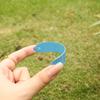 Anillo floral carnoso al por mayor con etiqueta de agujero, tapón, etiqueta de plástico impermeable para plantas, letrero de plástico PVC