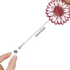 Nuevo Superventas de Amazon Girasol Acrílico Retráctil Hebilla de Fácil Extracción Pegatina de Tela Giratoria Portaplacas de Fácil Extracción