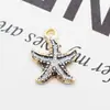 Concha de Gota de Óleo Transfronteiriça Concha do Mar Estrela do Mar Concha do Oceano Acessórios para Joias DIY Pulseira Brincos Liga Pequeno Pingente