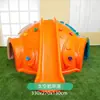 Espaço Externo para Crianças de Jardim de Infância Estrutura de Escalada Cápsula Espacial Rampa de Escalada Espessa de Plástico Interior Brinquedo de Escalada em Rocha Hemisférica