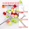 Fornecimento exclusivo transfronteiriço de esponjas para nail art, ferramentas de esponja de alta densidade para esfumar blush em degradê profissional
