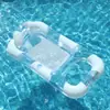 Cama de arena inflable con reposabrazos y respaldo, hamaca reclinable de malla plegable de PVC para exteriores, ideal para adultos, gran oferta transfronteriza