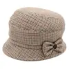 Sombrero de Mujer 2021 Nuevo Otoño e Invierno Estilo Coreano Versátil Lana Engrosado Algodón Sombrero de Pescador Cálido Sombrero de Cubo de Lana Viejo