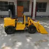 Cargador Eléctrico Pequeño de Tracción en las Cuatro Ruedas Equipo Eléctrico de Carga de Concreto Construcción Ferrocarril Cargador Eléctrico de Tracción en las Cuatro Ruedas