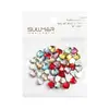 Acessórios para Nail Art Strass de Coração Coloridos Flat-Back Simples Vários Tamanhos Coração de Pêssego Strass em Formato de Coração Acessórios para Decoração de Unhas Diamantes