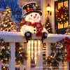 Nova Lâmpada de Neve Quente de Inverno Icicle Lâmpada Decorativa para Cerca Externa Luz de Neve para Cerca