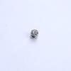 Accesorios para Joyería DIY Flor Diamante Adhesivo Cuentas Espaciadoras Cuentas de Posicionamiento Cuentas Hechas a Mano Acero Inoxidable Perforado Agujero Pasante Cuentas Sueltas Venta al por Mayor