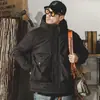 Jaqueta Puffer com Capuz Estilo Retro Americano para Homens, Marca Tendência de Inverno, 90% Penugem de Pato Branco, Corte Solto, Tamanho Grande, Casaco Quente Casual