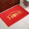 Capacho de entrada cozinha banheiro vaso sanitário antiderrapante tapete publicitário base de PVC com laços entrada/saída segura porta de entrada