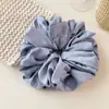 Scrunchie de Seda Falsa Tamanho Extra Amazon Transfronteiriço Elástico de Cabelo de Cetim de Alta Qualidade Acessório de Cabelo Elástico