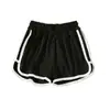 Shorts Deportivos de Verano para Mujer Adolescente Cómodos Simples Yoga Pantalones Triples Color Caramelo Shorts de Pareja