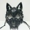 Máscara de Tigre Qianghuan Anime Bidimensional Festa Resina Máscara Deus Dragão Cão do Céu Yaksha Xuanwu Máscara Facial