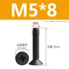 Parafuso de nylon Phillips cabeça chata escareado plástico parafuso isolante parafuso de nylon M2M2.5M3M4M5M6M8