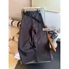 Su Xinlan/YOUMO Moda de Principios de Otoño Estilo Minimalista de Moda Pantalones Casuales Versátiles Adelgazantes de Pierna Ancha 1735 (con cinturón)