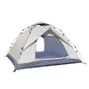 Barraca de Camping com Proteção Solar, Toldo Espesso, Abertura Rápida Automática para Uma Pessoa, Barraca Dupla à Prova de Mosquitos para Camping e Praia