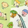 Amantes de las Pegatinas para Mascotas Ji Luxin Bienvenidos a la Serie Linda Decoración para Diario de Animales Lindos Pegatinas Troqueladas