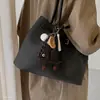 Bolsa de Mano Tote Cachorro 2026 Estilo Nuevo para Ir al Trabajo Tejida Colgante para Mujer Retro Gran Capacidad Otoño Coreana de un Solo Hombro Patrón Japonés