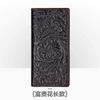 Billetera para Hombre Personalizada Vintage Hecha a Mano en Relieve de Cuero Genuino Larga de Cocodrilo Capa Superior Piel de Vaca Multitarjeta Monedero Estuche