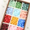 Contas Redondas de Cristal de Vidro Imitando Jade Feitas à Mão para Pulseira DIY Colar Grampo de Cabelo Material de Jade Contas Soltas Acessórios para Miçangas Atacado