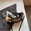 Bolsa de Corrente Losangular 2025 Transfronteiriça Moda Feminina Versátil Bolsa de Axila Pequena Bolsa de Ombro Cheirosa Bolsa Transversal Estilo Ocidental
