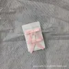 Presilha de Cabelo Original Doce para Meninas Pequenas, Presilha Lateral de Laço Pequeno Rosa, Dupla, para Franja, Presilha Bico de Pato, Acessório de Cabelo