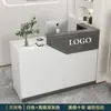 Ropa de Cajero Moderna Sencilla Tienda de Ropa Recepción Tienda de Ropa para Mujer Mesa Pequeña de Bar Mostrador Salón de Belleza Recepción