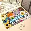 Alfombrillas de Barro Diatómico Zootopia para Puerta de Entrada de Casa, Alfombras para Vestíbulos, Alfombrillas Resistentes a Manchas y de Fácil Cuidado, Venta al por Mayor y Entrega