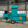Ensiladeira de feno de palha, enfardadeira de compressão de biomassa, enfardadeira hidráulica de palha