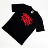 Camiseta de Manga Corta Retro Americana Nueva de Verano Hip-Hop Moderna Callejera Casual Estampado Europeo y Americano Top Versátil Unisex