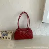 Bolso de Axila Estilo Perezoso Estilo Francés para Mujer, Nuevo Bolso de Mano Acolchado de Moda, Bolso de Hombro, Bolso Bowling para Viajar, Modelo Nuevo