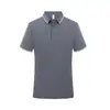 Camisa Polo de Lapela Publicitária de Verão Camiseta de Manga Curta com Logo para Primavera e Outono Camisa Cultural de Grupo Roupa de Trabalho Impressão