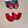 Artículos de Liquidación de Año Nuevo~ Pendientes de Pétalos Rojos, Modernos y Versátiles, Pendientes de Lujo Ligero y de Gama Alta para Mujer, Estilo Nicho