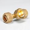 Conexión de tubería de aluminio plástico solar hebilla de cobre 1620 especificaciones completas 6 puntos accesorios para agua caliente y fría codo directo tee