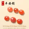 Colgante de Ágata de Cristal Natural Pieza Tallada en Piedra Congelada Lichi Accesorios de Joyería Hechos a Mano DIY Colgante para Pulsera Cuentas Espaciadoras