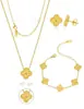 Explosões clássicas 13mm flor em lote pulseira a laser ouro 18K não desbota transfronteiriço Coringa design de moda senso fabricantes