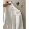 200g Pesada 100% Algodão Casais Manga Curta Verão Nicho Chique Camiseta Feminina Solta ins Manga Curta Masculina Tendência