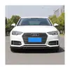 Adequado para 17-19 Audi A4L pá dianteira esportiva kit de contorno pequeno anti-colisão de três estágios para lábio frontal modificado
