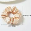 Diadema de Pelo de Venta Caliente Transfronteriza Estampado de Leopardo Retro Simple Versátil Satén Francés Seda Simulada Sedas y Satenes Diadema de Intestino Grueso Cuerda para el Pelo Cabeza