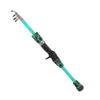 Vara de Pesca Telescópica Portátil Mini Vara de Pesca Luya Pesca Marítima Comércio Exterior Cabo de Pistola Vara de Pesca Retrátil Curta UL