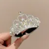 Elegante Accesorio para el Cabello de Princesa de Alto Nivel para Niña Pequeña, Flequillos y Pinzas para el Cabello Infantiles, Peine Pinza de Corona para Niñas