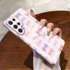 Funda protectora ultradelgada estilo coreano de chica dulce con macarrón y lazo de perla para S24FE, funda para teléfono Galaxy S26