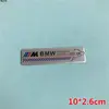 Adecuado para Pegatinas de Coche Bmw m Performance Pegatinas Metálicas para Coche Placa de Nombre Bmw Logo de Aluminio Pegatinas Decorativas para Guardabarros