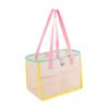 Bolso Personalizado Niña Verano Malla Viaje Bolso de Hombro Plegable Viaje Playa Bolsa Gelatina
