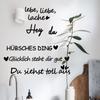 Calcomanías de Pared con Frase Inspiradora en Inglés Decorativas para Sala de Estar Entrada Dormitorio Pintura Autoadhesiva K Mural Calcomanías de Pared de PVC Removibles