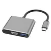 Hub Adaptador Tipo-C para HDMI Estação de Docking para Notebook Conversor Switch Cabo Adaptador Tipo-C para Celular