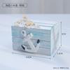 Carrillón de Viento de Conchas de Cuerda de Pescado Mediterráneo Creativo Nórdico Hogar Dormitorio Habitación Infantil Tienda Pared Madera Maciza Colgante