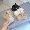 Zapatos Casuales para Niños Pequeños Zapatos de Invierno Suaves para Bebés con Forro de Felpa Zapatos de Algodón de Caña Alta Botas de Nieve para Niños y Niñas