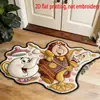 Tapetes de Piso Imitación Cachemir de Dibujos Animados Marvel de Temu para Baño del Hogar, Alfombras de Mesita de Noche para Dormitorio, Felpudos de Entrada Venta al por Mayor